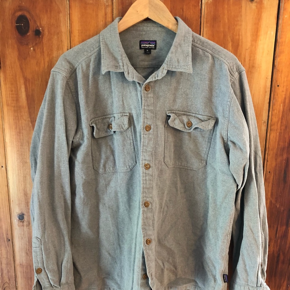 Patagonia Fjord Flannel XL Gray